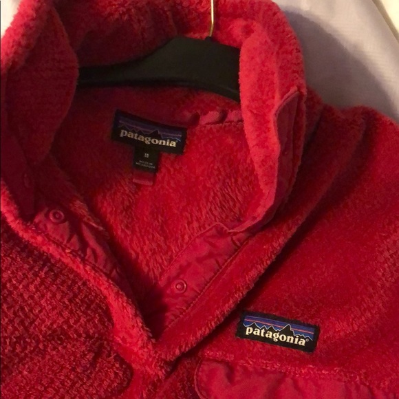Pink Patagonia Re-tool Snap-T pullover fleece - Picture 2 of 3